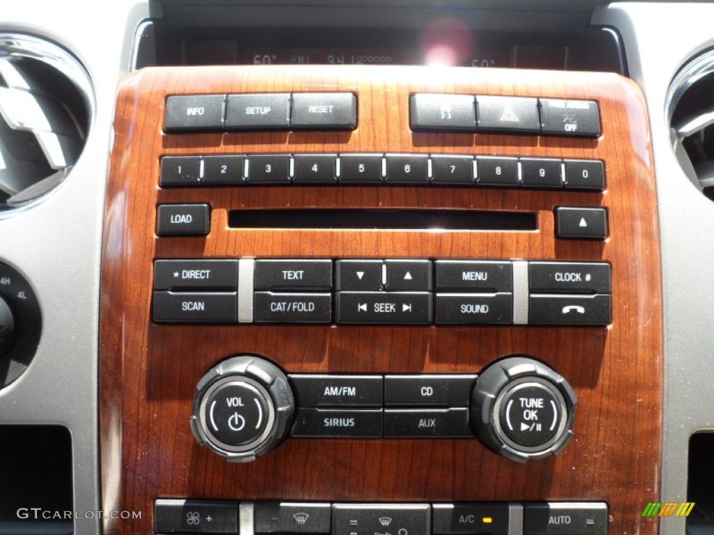 2010 F150 Lariat SuperCrew 4x4 - Red Candy Metallic / Tan photo #50