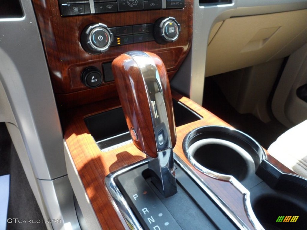 2010 F150 Lariat SuperCrew 4x4 - Red Candy Metallic / Tan photo #53