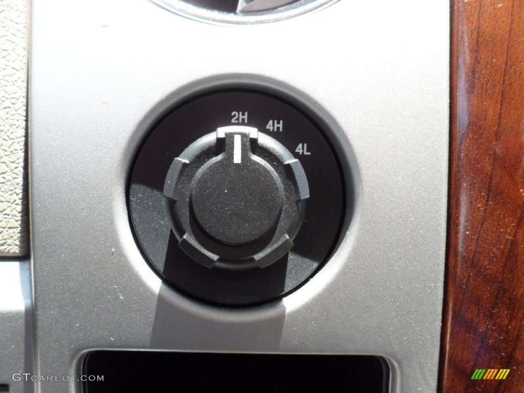 2010 F150 Lariat SuperCrew 4x4 - Red Candy Metallic / Tan photo #54