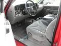 Pewter 2000 GMC Sierra 1500 SLE Extended Cab 4x4 Interior Color