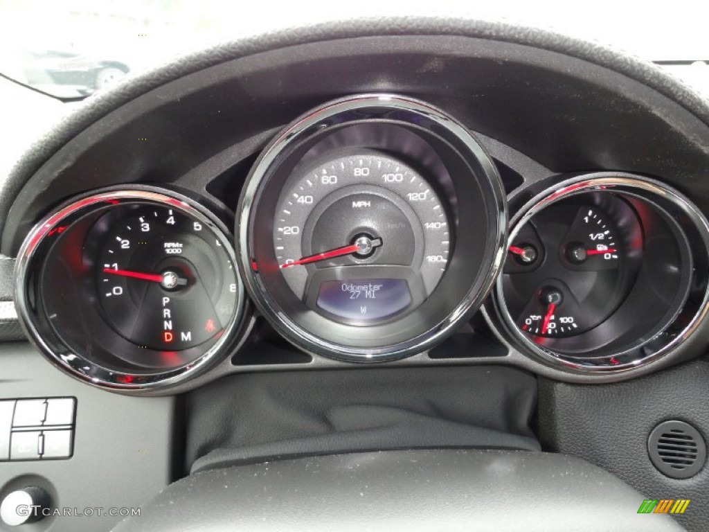2011 Cadillac CTS 4 3.0 AWD Sedan Gauges Photo #51600946