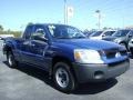 2006 Cobalt Blue Mitsubishi Raider LS Extended Cab  photo #7