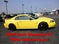 2004 Screaming Yellow Ford Mustang GT Coupe  photo #1