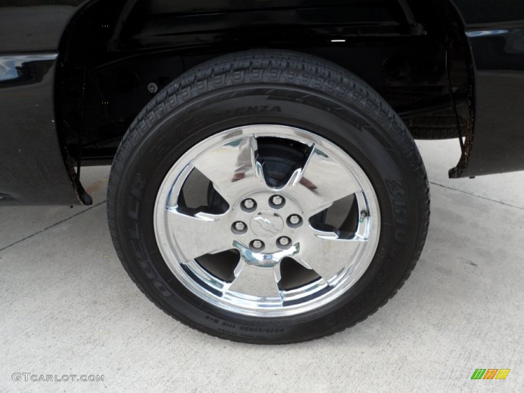 2002 Silverado 1500 LS Crew Cab - Onyx Black / Graphite Gray photo #13