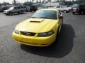 Screaming Yellow - Mustang GT Coupe Photo No. 3