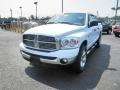 2008 Bright White Dodge Ram 1500 Laramie Quad Cab 4x4  photo #3