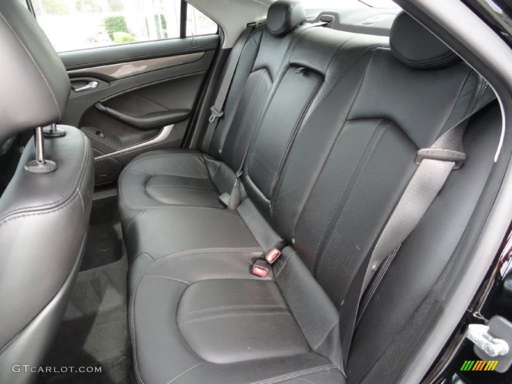 Ebony Interior 2008 Cadillac CTS 4 AWD Sedan Photo #51603325