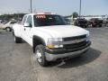 Front 3/4 View of 2001 Silverado 3500 LS Extended Cab 4x4 Dually