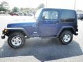 2003 Patriot Blue Jeep Wrangler Sport 4x4  photo #4