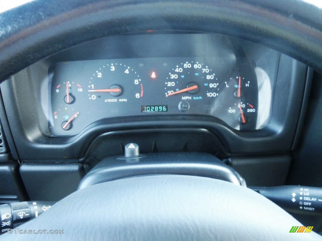 2003 Wrangler Sport 4x4 - Patriot Blue / Dark Slate Gray photo #11