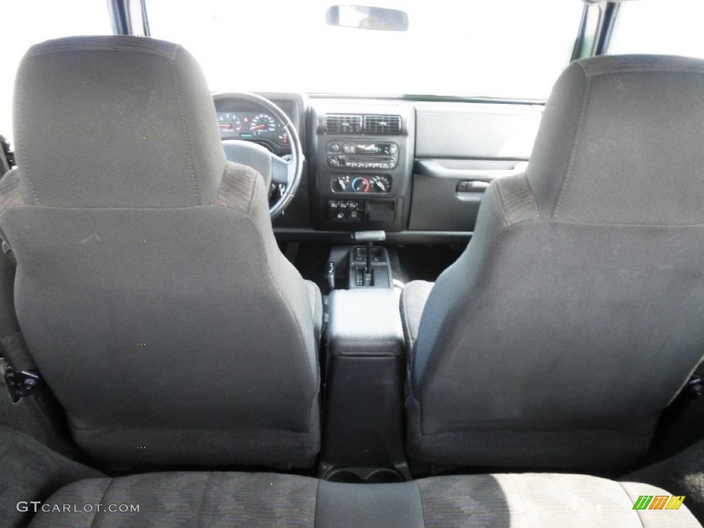 2003 Wrangler Sport 4x4 - Patriot Blue / Dark Slate Gray photo #15