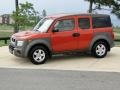 2004 Sunset Orange Pearl Honda Element EX AWD  photo #11