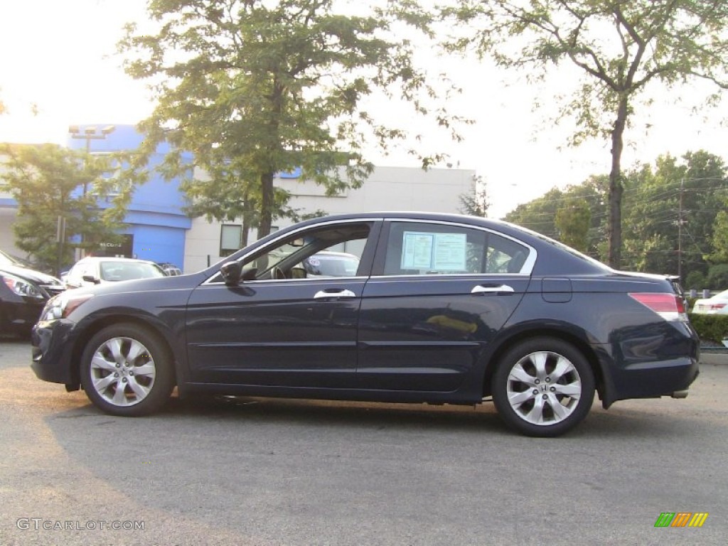 2010 Accord EX-L V6 Sedan - Bali Blue Pearl / Gray photo #1