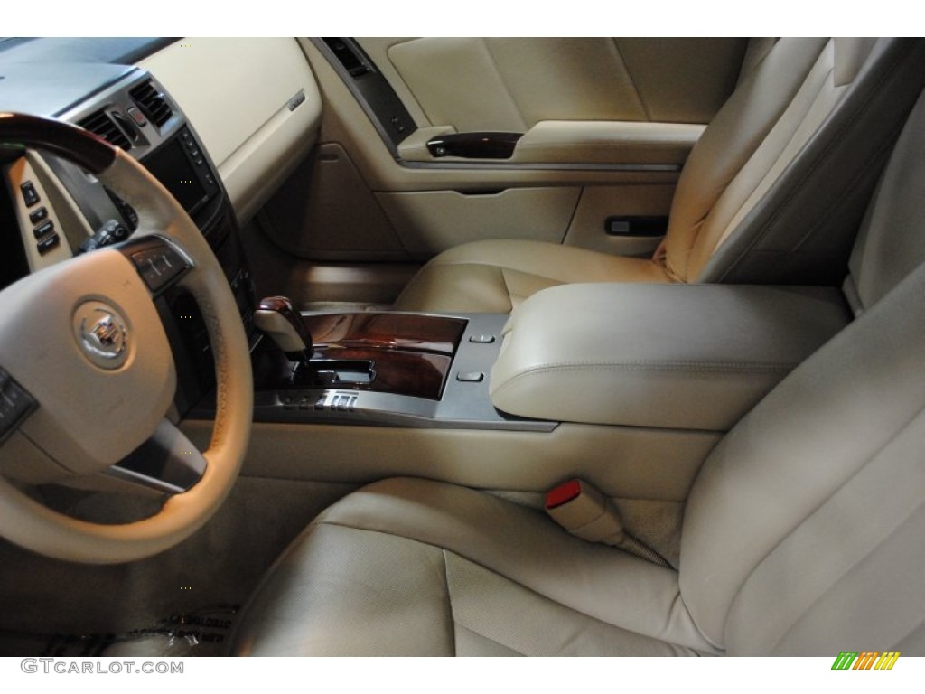 Cashmere/Ebony Interior 2008 Cadillac XLR Roadster Photo #51607738