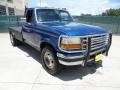 Medium Lapis Blue Metallic 1994 Ford F350 XLT Regular Cab Chassis