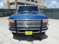 Medium Lapis Blue Metallic - F350 XLT Regular Cab Chassis Photo No. 8