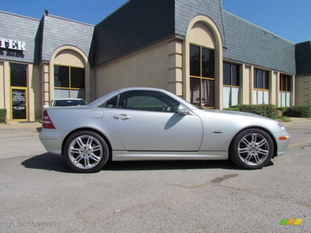 Brilliant Silver Metallic 2004 Mercedes-Benz SLK 320 Roadster Exterior Photo #51609082