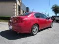 2008 Garnet Ember Red Infiniti G 35 Journey Sedan  photo #6