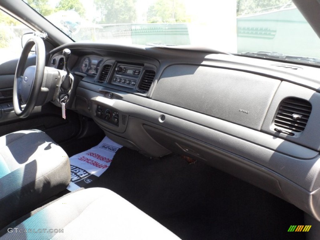 2007 Ford Crown Victoria Police Interceptor Medium Light Stone Dashboard Photo #51609610