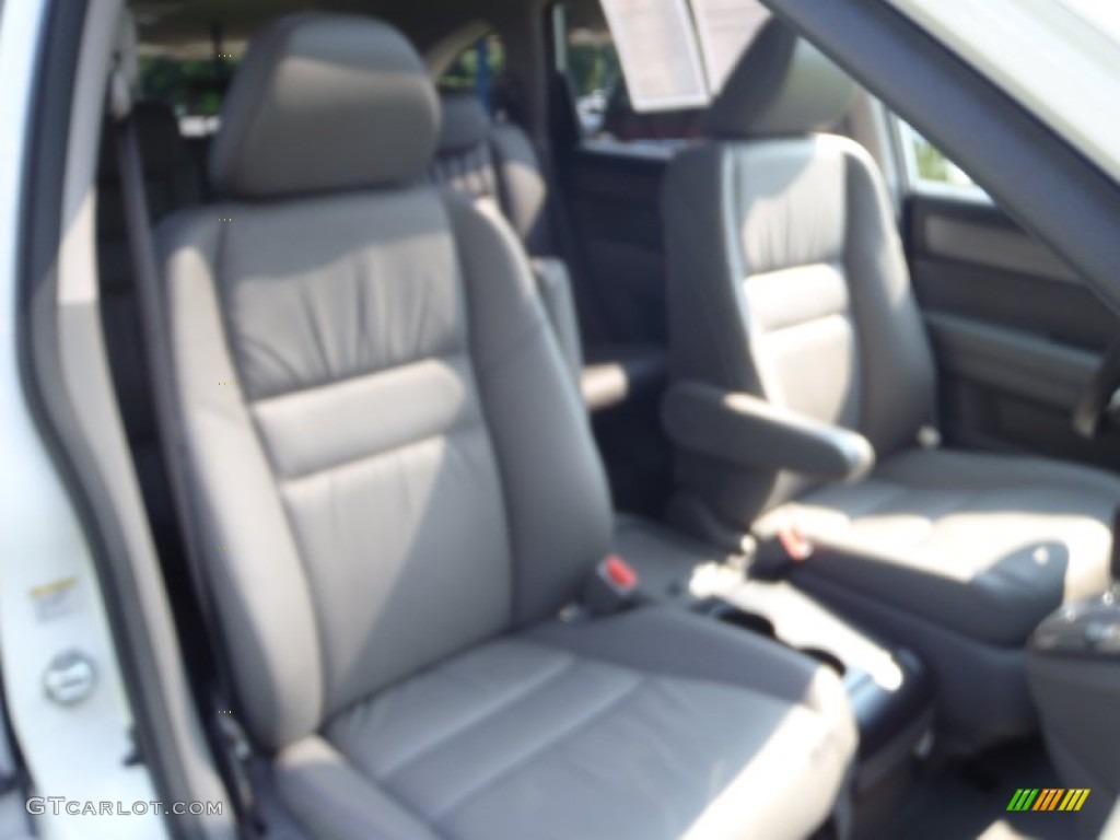 2009 CR-V EX-L 4WD - Taffeta White / Gray photo #19
