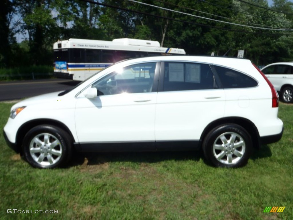 2009 CR-V EX-L 4WD - Taffeta White / Gray photo #25