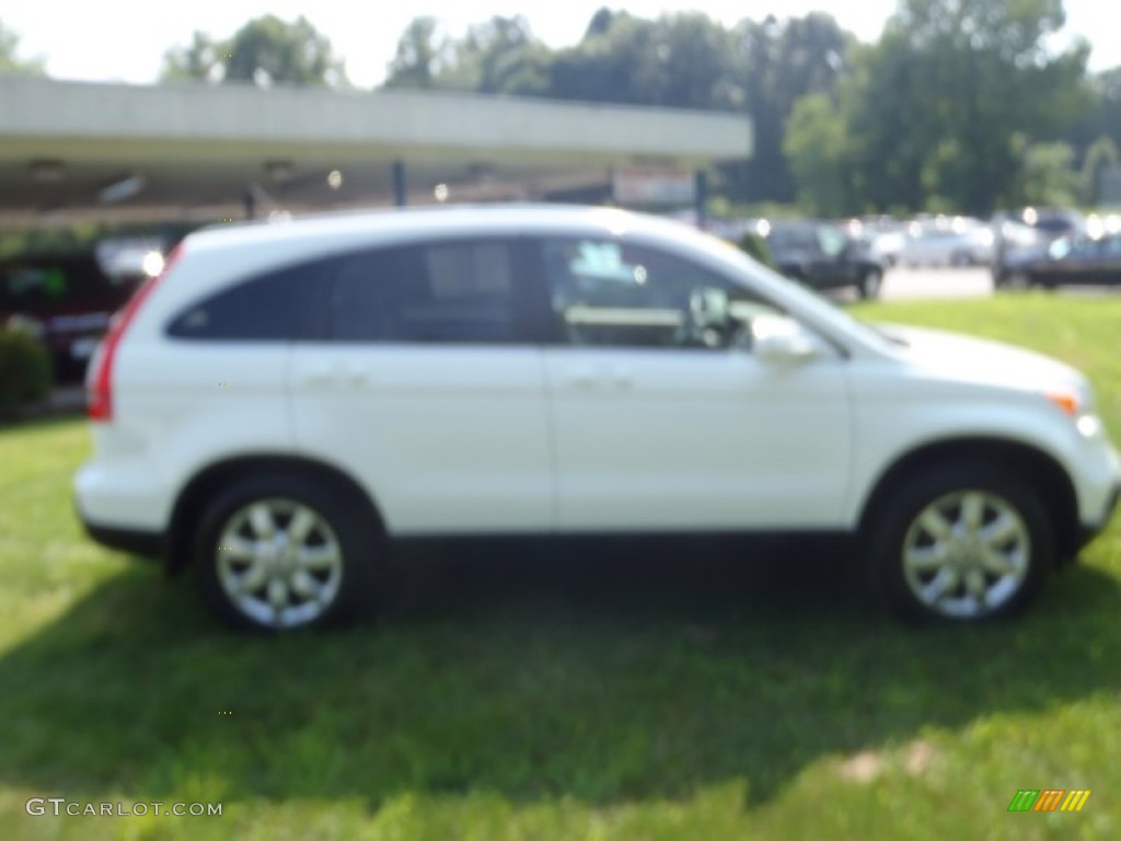 2009 CR-V EX-L 4WD - Taffeta White / Gray photo #27