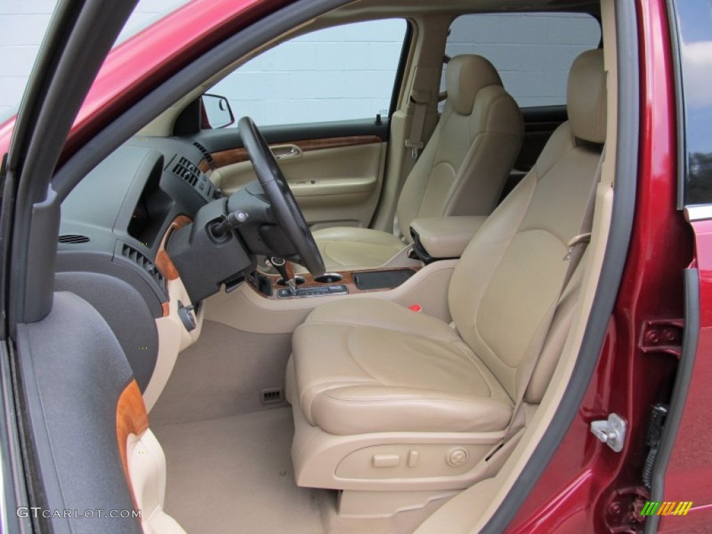 Tan Interior 2007 Saturn Outlook XR AWD Photo #51610183