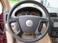 2007 Saturn Outlook Tan Interior Steering Wheel Photo