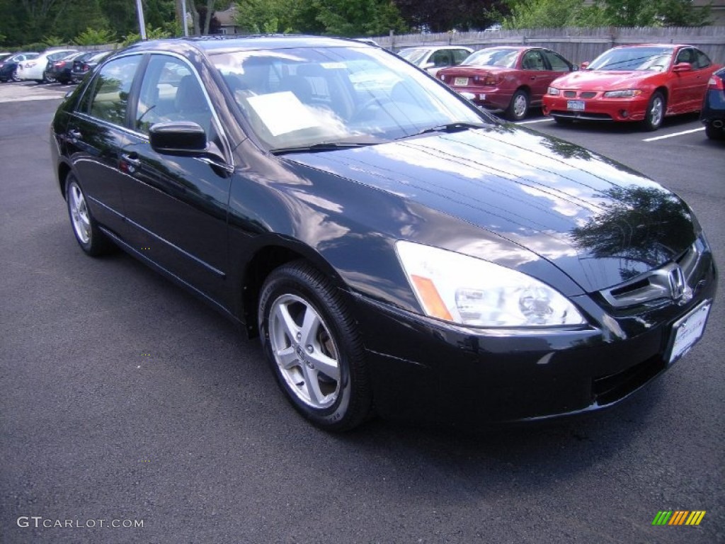 2003 Accord EX-L Sedan - Nighthawk Black Pearl / Ivory photo #1