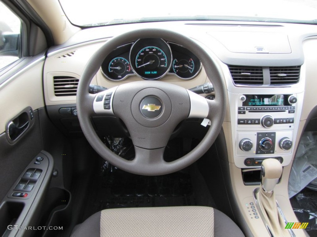2012 Chevrolet Malibu LS Cocoa/Cashmere Dashboard Photo #51612397