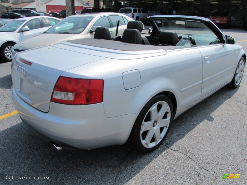 Light Silver Metallic 2005 Audi S4 4.2 quattro Cabriolet Exterior Photo #51612667