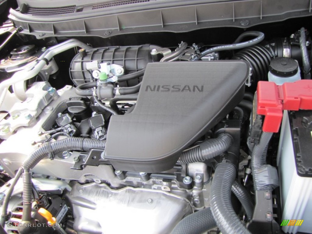 2011 Rogue SV - Wicked Black / Gray photo #10