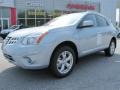 2011 Frosted Steel Metallic Nissan Rogue SV  photo #1