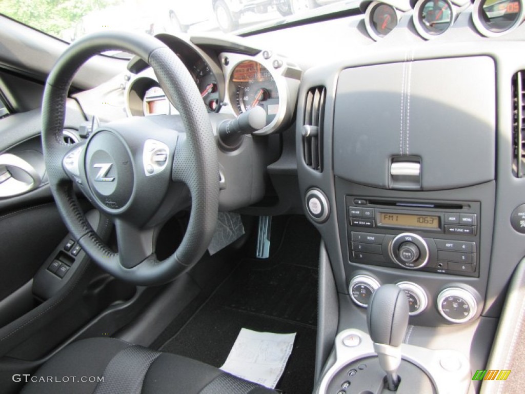 2011 Nissan 370Z Coupe Black Dashboard Photo #51612994