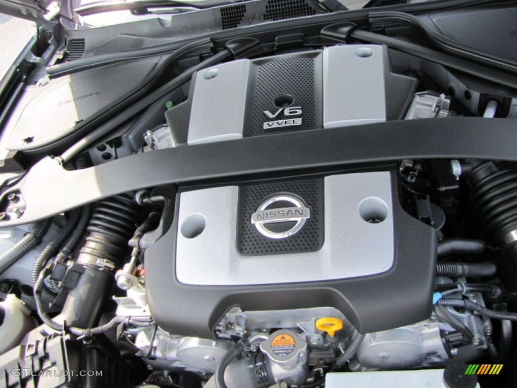 2011 Nissan 370Z Coupe 3.7 Liter DOHC 24-Valve CVTCS V6 Engine Photo #51612997