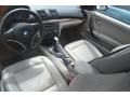 Taupe 2009 BMW 1 Series 128i Convertible Interior Color