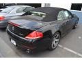 2008 Jet Black BMW 6 Series 650i Convertible  photo #3