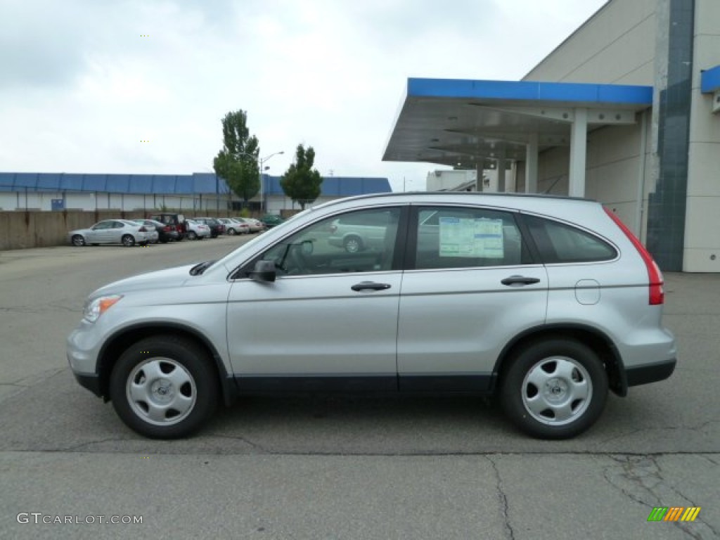 Alabaster Silver Metallic 2011 Honda CR-V LX 4WD Exterior Photo #51614560