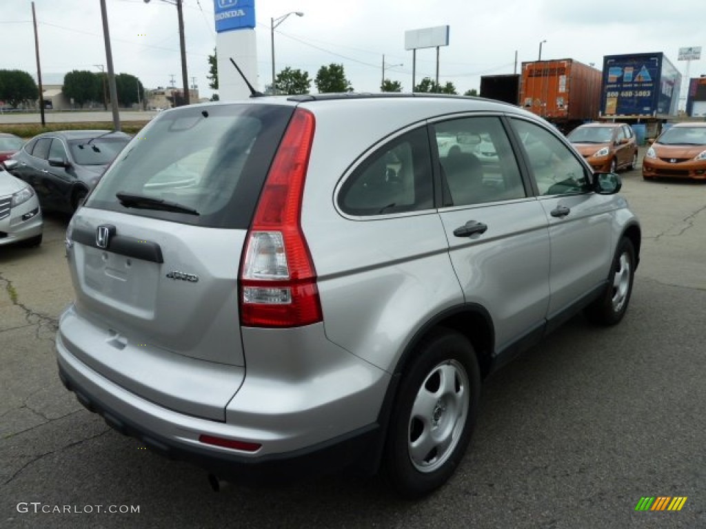 2011 CR-V LX 4WD - Alabaster Silver Metallic / Gray photo #5