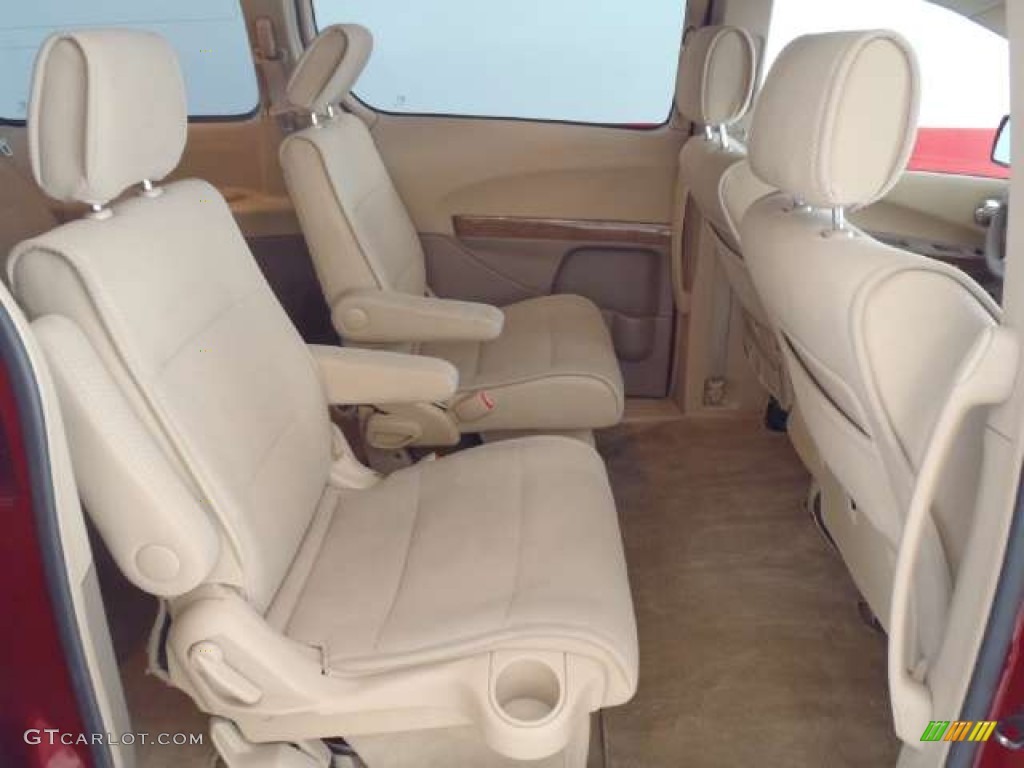 2007 Quest 3.5 S - Red Brawn Metallic / Beige photo #11