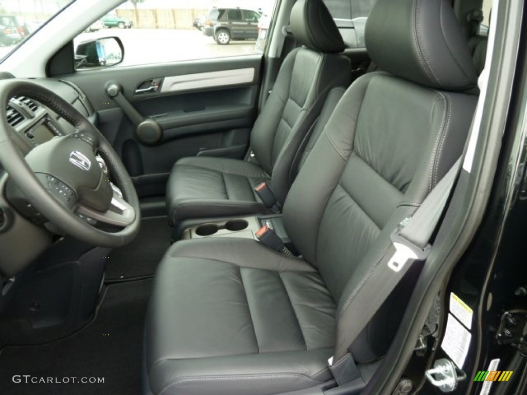 Black Interior 2011 Honda CR-V EX-L 4WD Photo #51615772