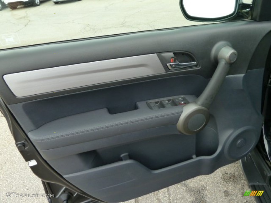 2011 Honda CR-V EX-L 4WD Black Door Panel Photo #51615829