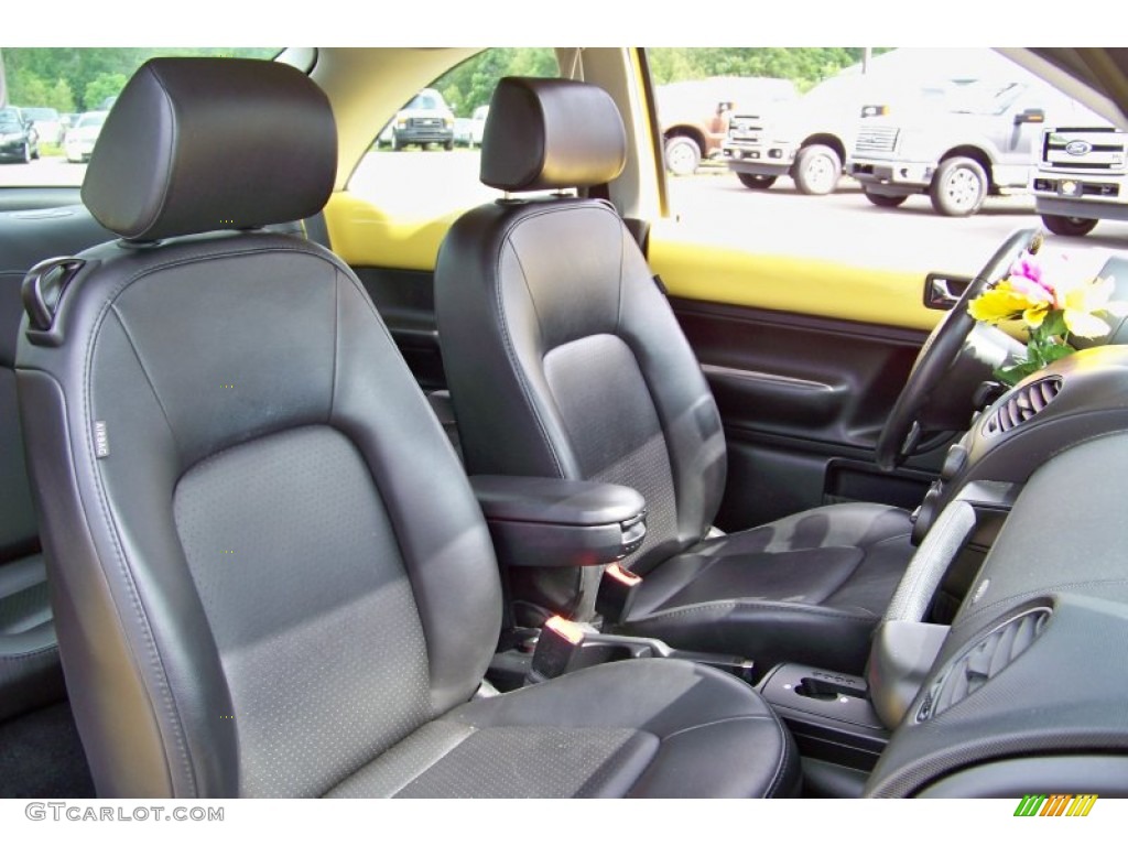 Black Interior 2009 Volkswagen New Beetle 2.5 Coupe Photo #51616018