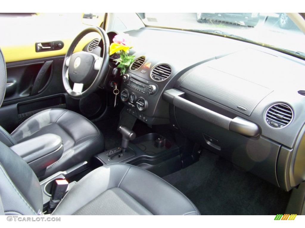 Black Interior 2009 Volkswagen New Beetle 2.5 Coupe Photo #51616033