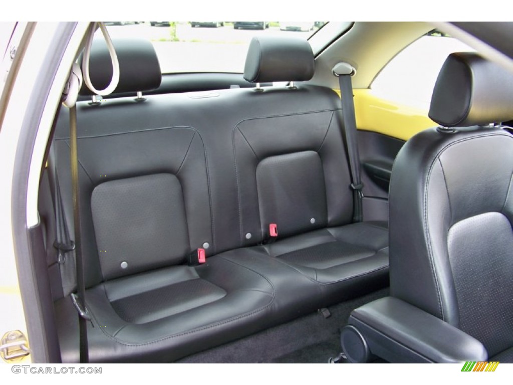 Black Interior 2009 Volkswagen New Beetle 2.5 Coupe Photo #51616045