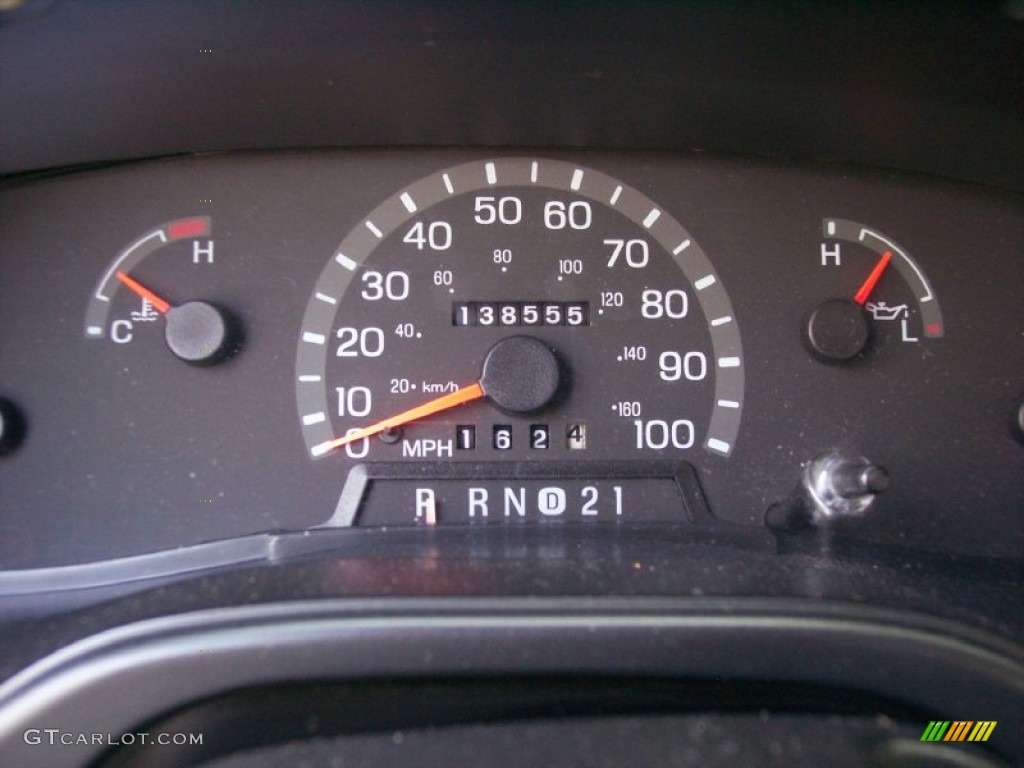 2000 Ford E Series Van E250 Passenger Gauges Photo #51616561