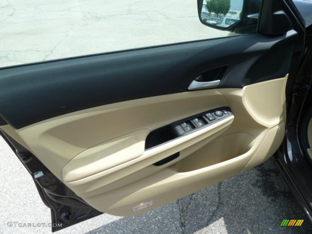 2011 Accord LX-P Sedan - Dark Amber Metallic / Ivory photo #14