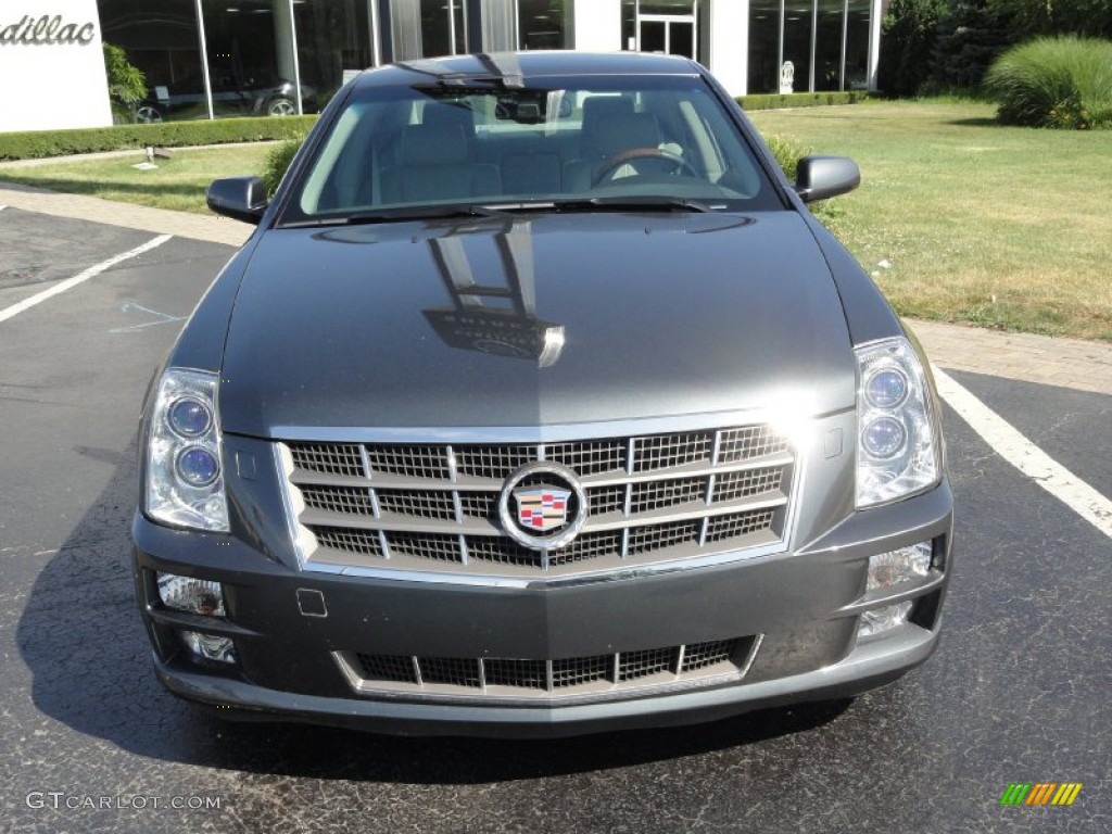 Thunder Gray ChromaFlair 2008 Cadillac STS 4 V6 AWD Exterior Photo #51617461