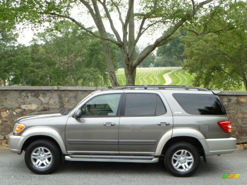 Phantom Gray Pearl 2003 Toyota Sequoia SR5 Exterior Photo #51617920