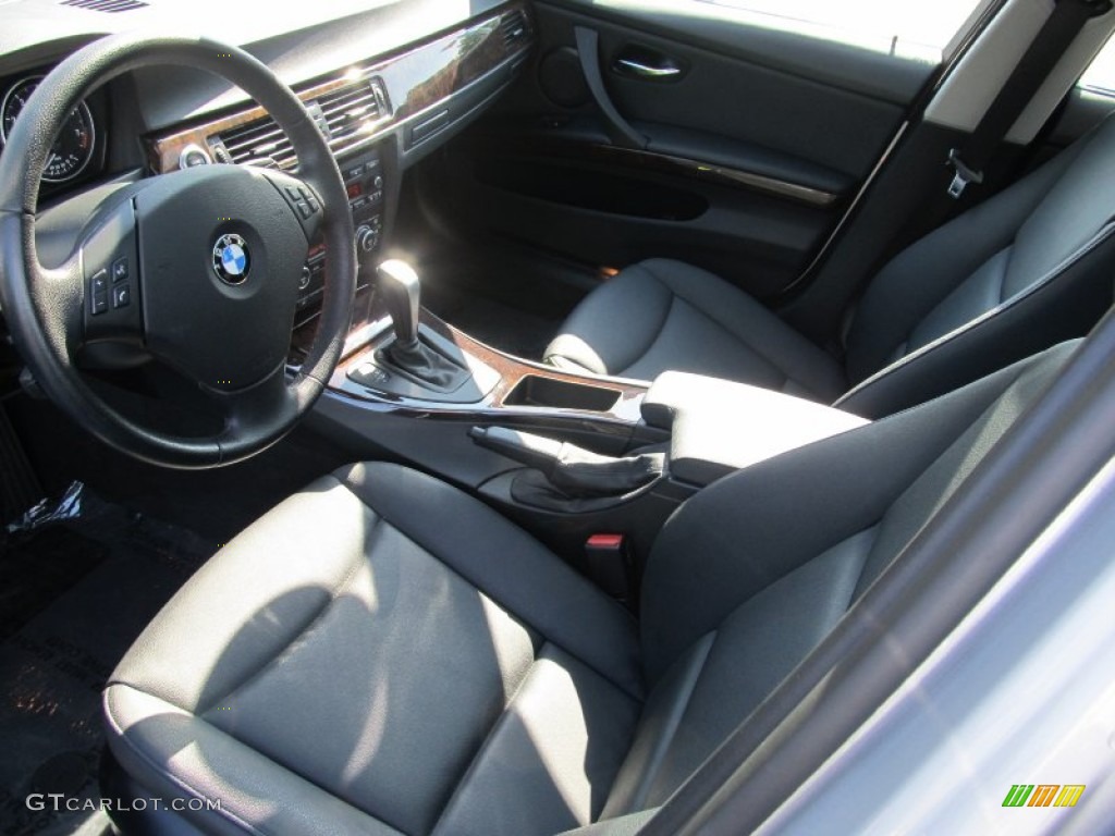 Black Interior 2008 BMW 3 Series 328xi Wagon Photo #51618775
